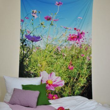 Wandbehang "Flowers"